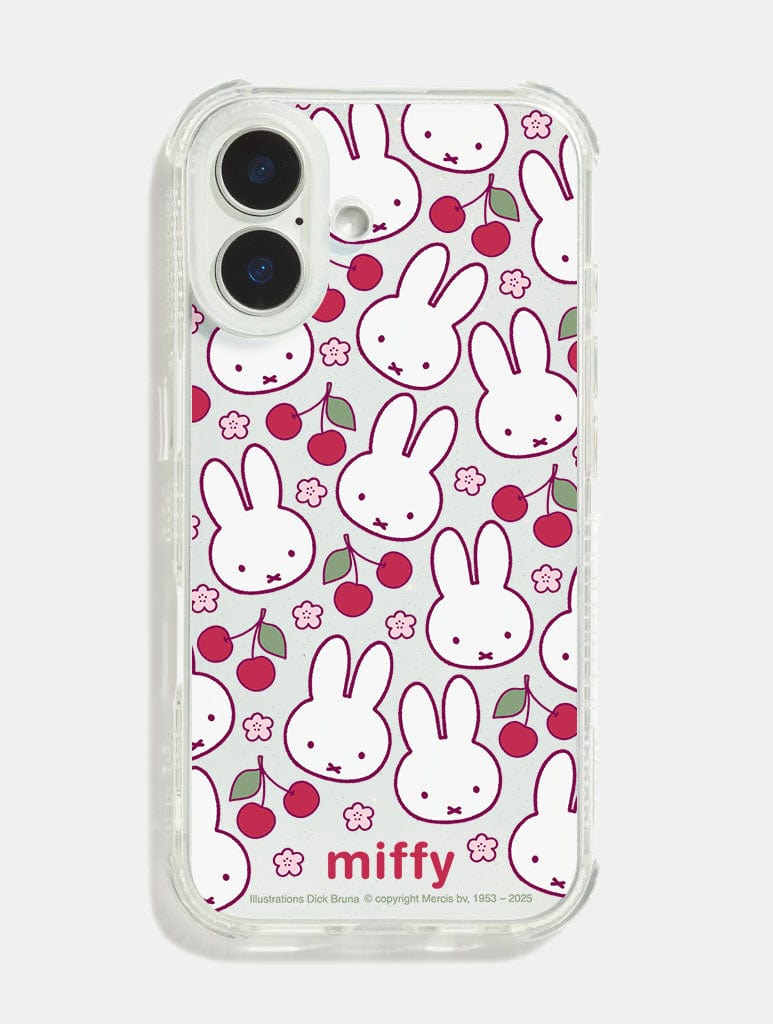 Miffy x Skinnydip Cherry Shock iPhone Case - Image 1