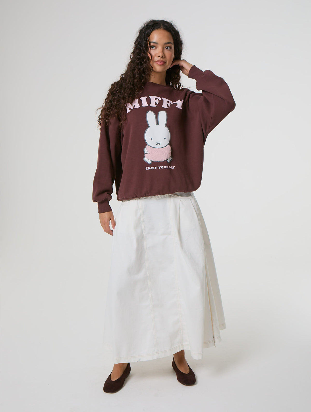 Miffy x Skinnydip Enjoy Your Day Sweatshirt - Image 6