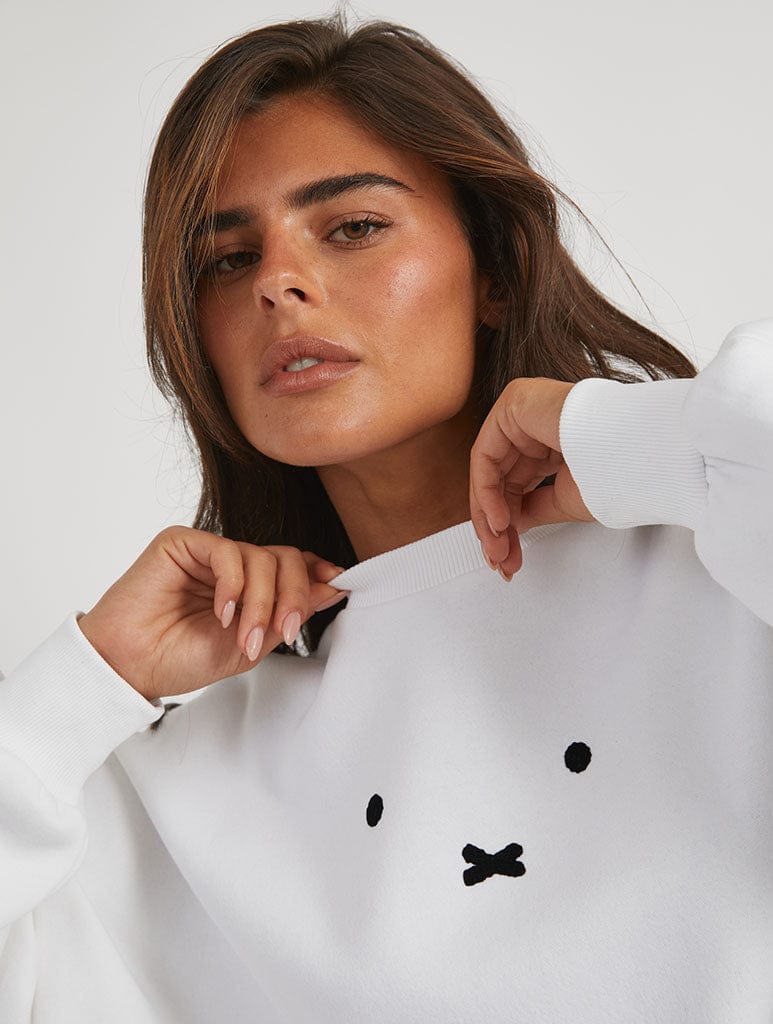 Miffy x Skinnydip Face Sweatshirt - Image 1