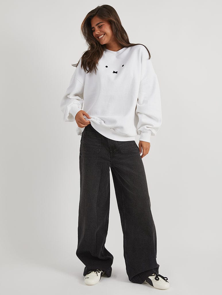 Miffy x Skinnydip Face Sweatshirt - Image 4
