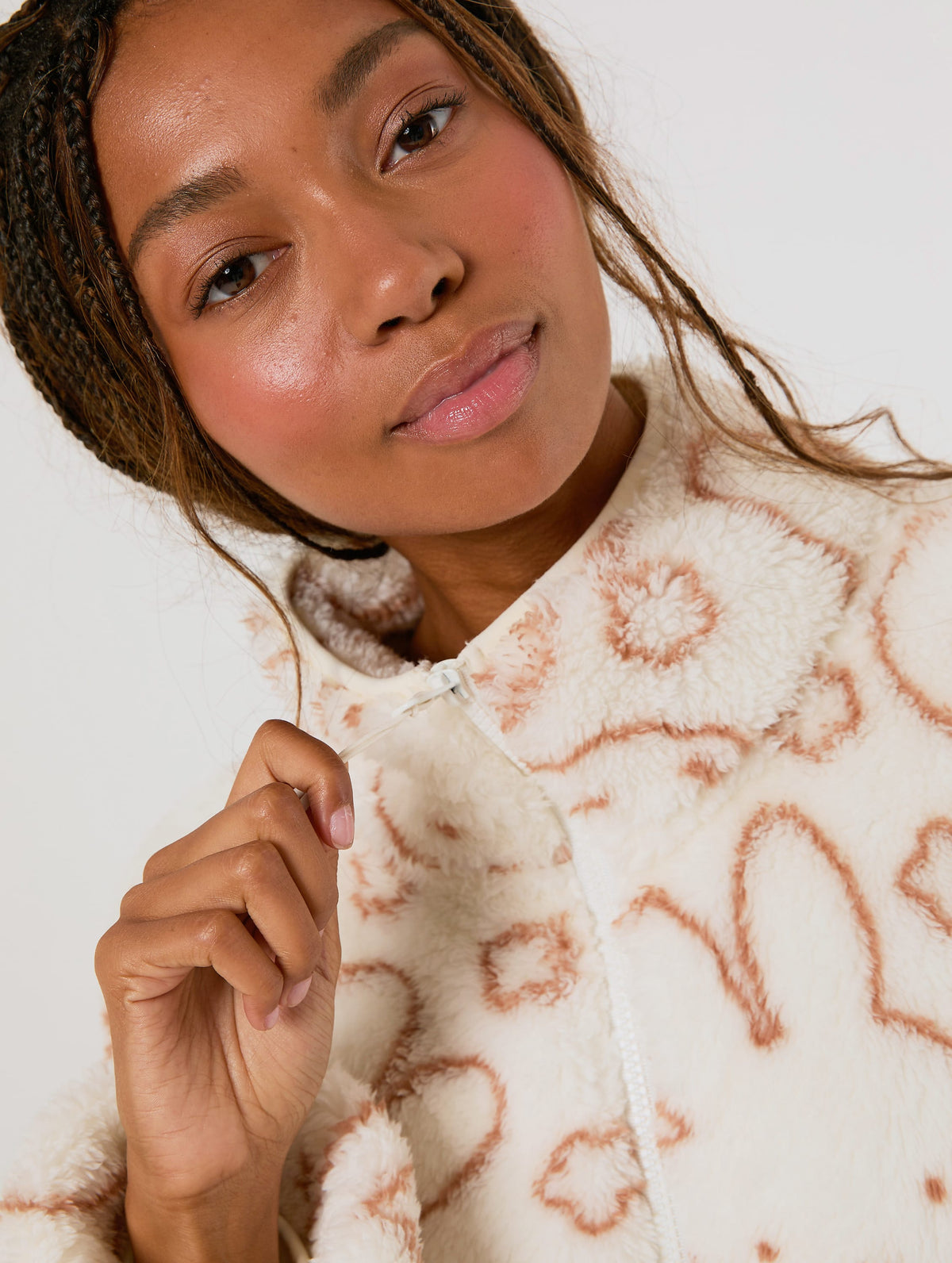 Miffy x Skinnydip Flower Fleece Jacket - Image 9