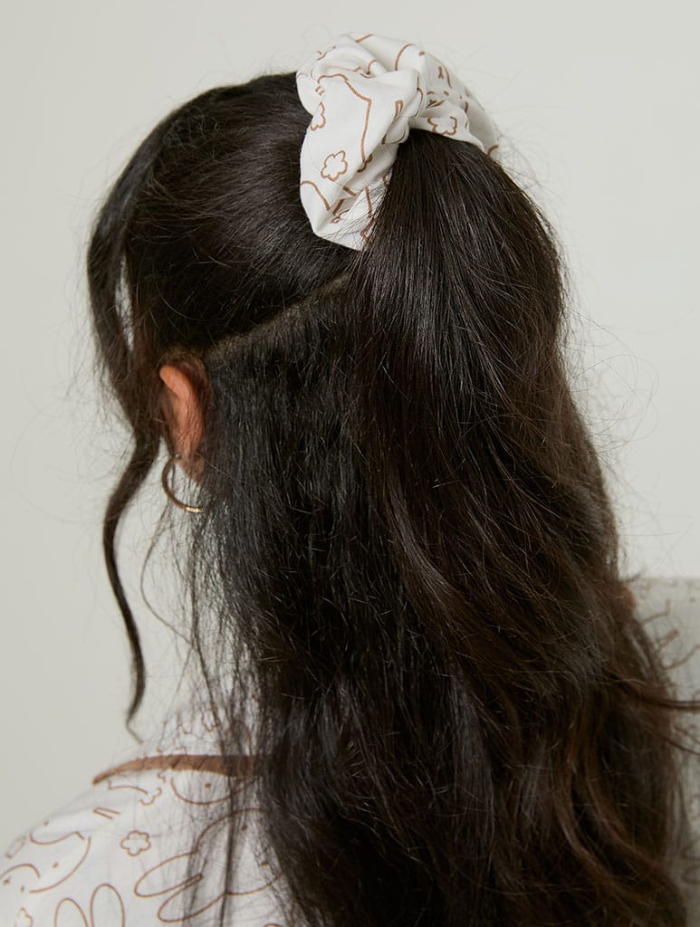Miffy x Skinnydip Flower Pyjama Set with Scrunchie - Image 13