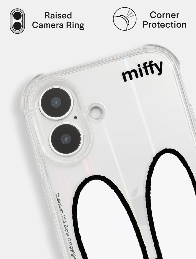 Miffy x Skinnydip Miffy Ears Shock iPhone Case - Image 4