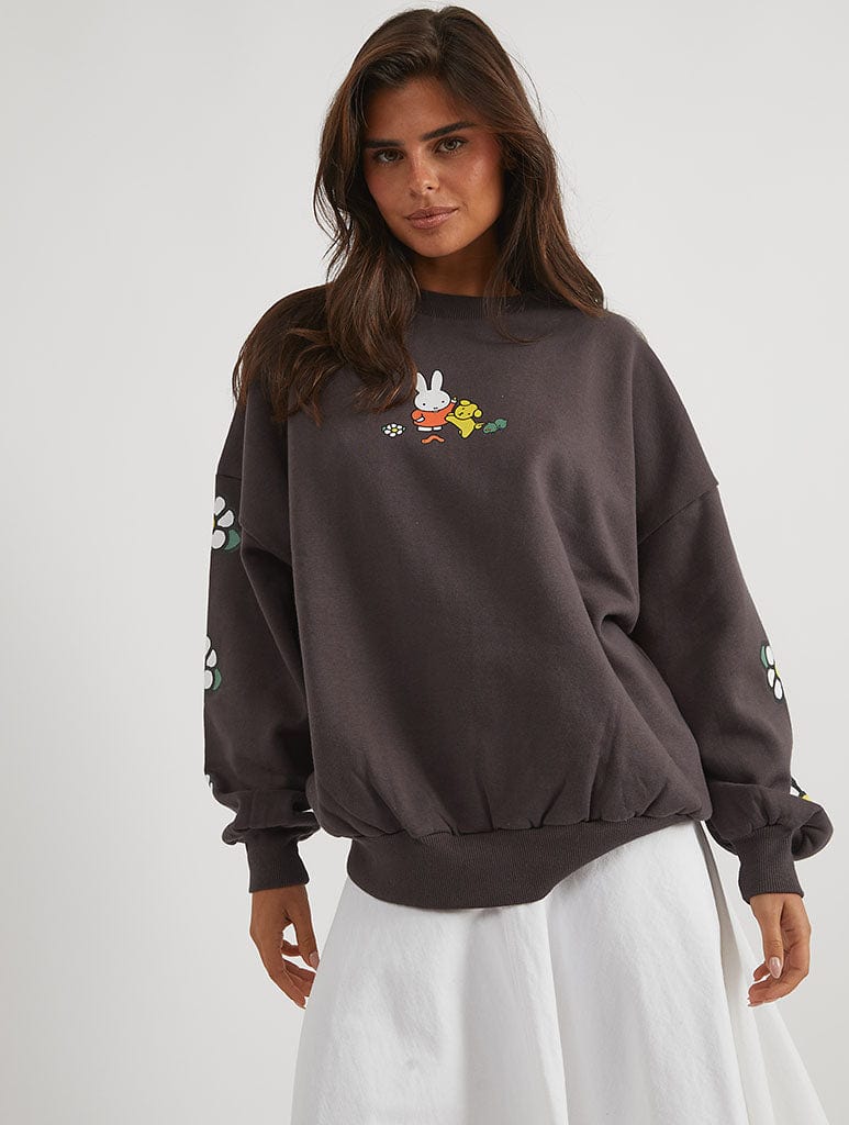 Miffy x Skinnydip Miffy Woodland Sweatshirt - Image 7