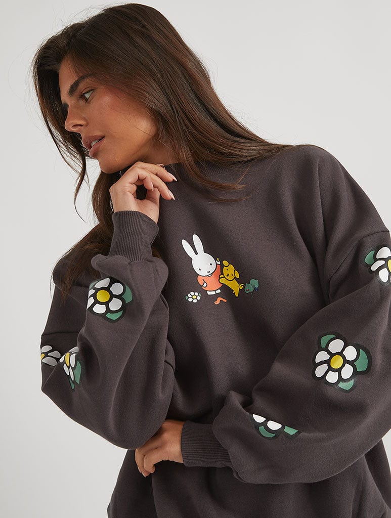 Miffy x Skinnydip Miffy Woodland Sweatshirt - Image 5