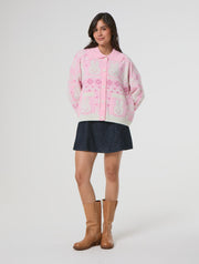 Miffy x Skinnydip Pattern Cardigan