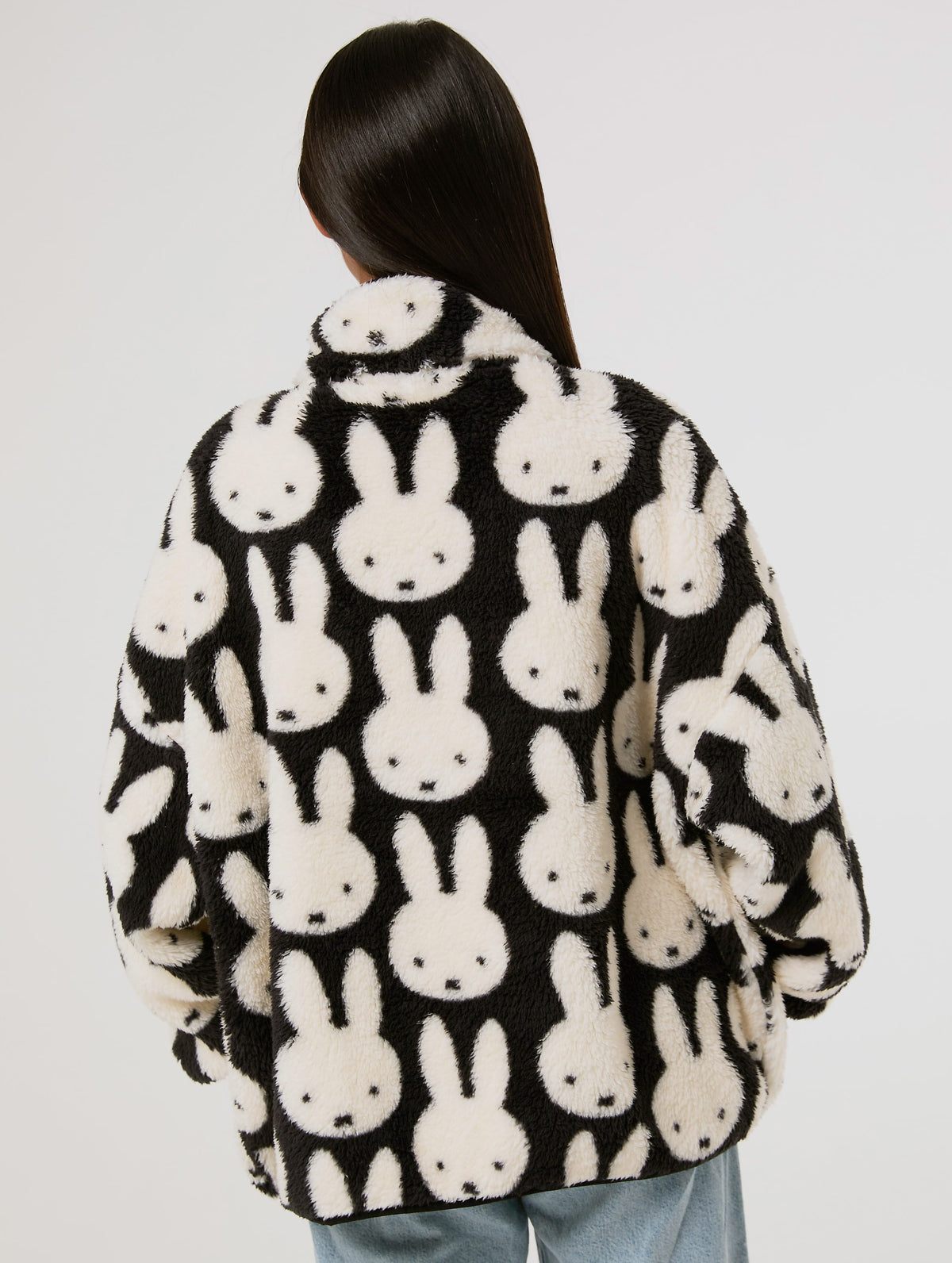Miffy x Skinnydip Repeat Black Jacket - Image 8