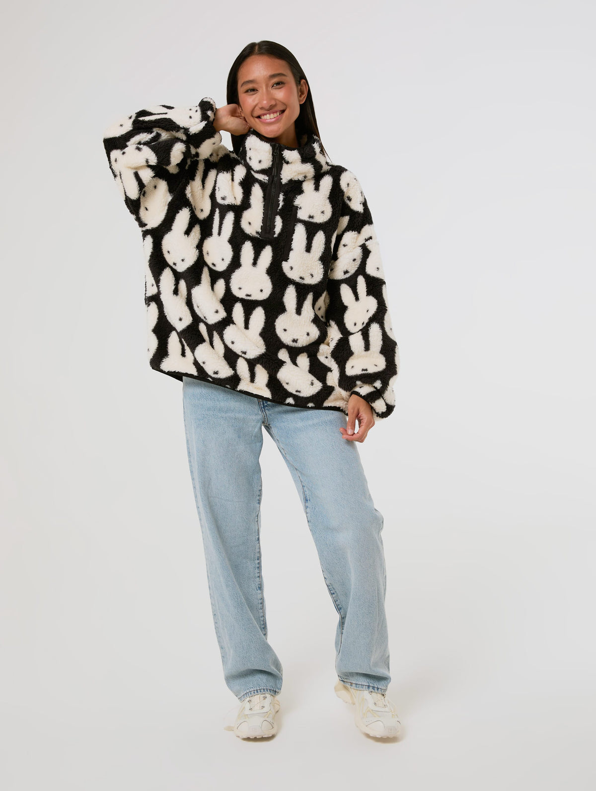 Miffy x Skinnydip Repeat Black Jacket - Image 7