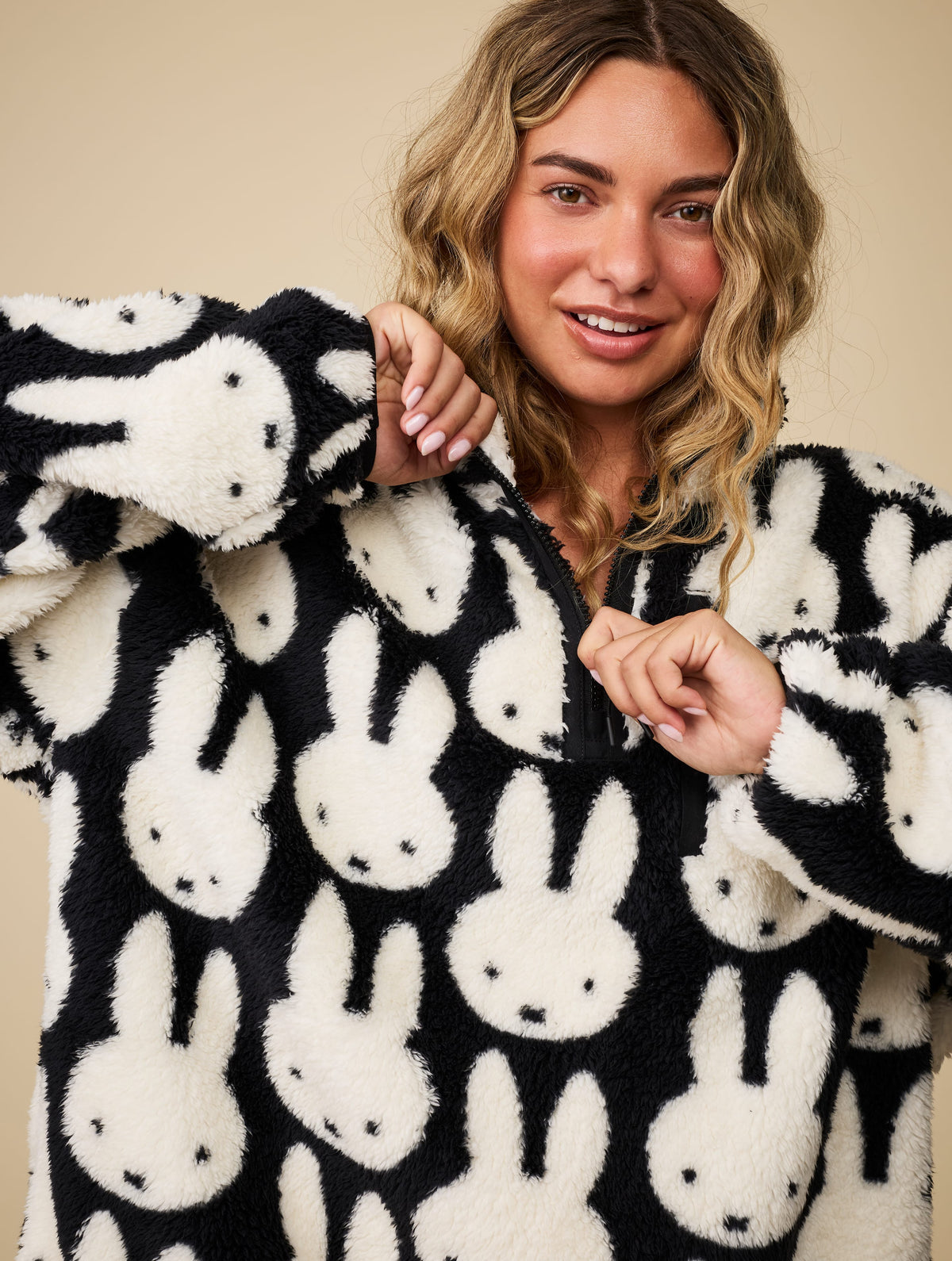 Miffy x Skinnydip Repeat Black Jacket - Image 3