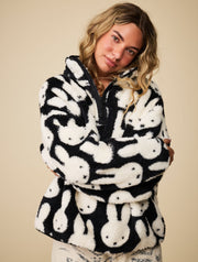 Miffy x Skinnydip Repeat Black Jacket