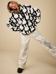 Miffy x Skinnydip Repeat Black Jacket