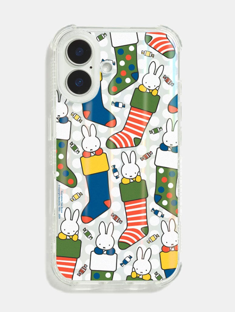 Miffy x Skinnydip Stocking Shock iPhone Case - Image 1