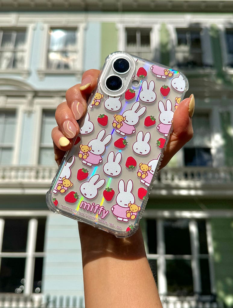 Miffy x Skinnydip Strawberry Shock iPhone Case