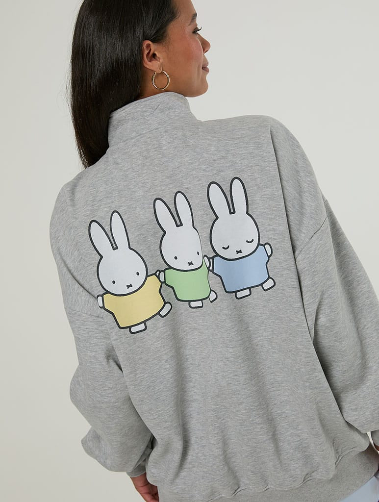 Miffy x Skinnydip Zip Sweatshirt