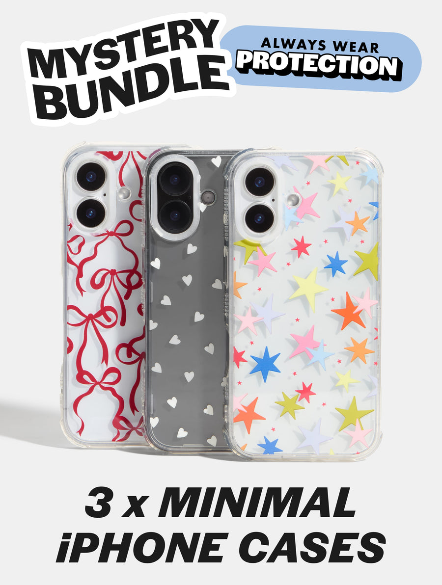 Minimal Mystery Bundle x3 iPhone Case - Image 1