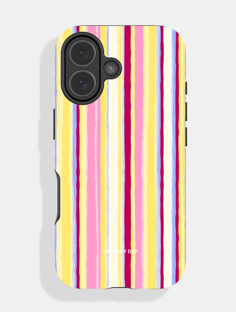 Multi Stripe Banana Split Ultra Protective iPhone Case - Image 1