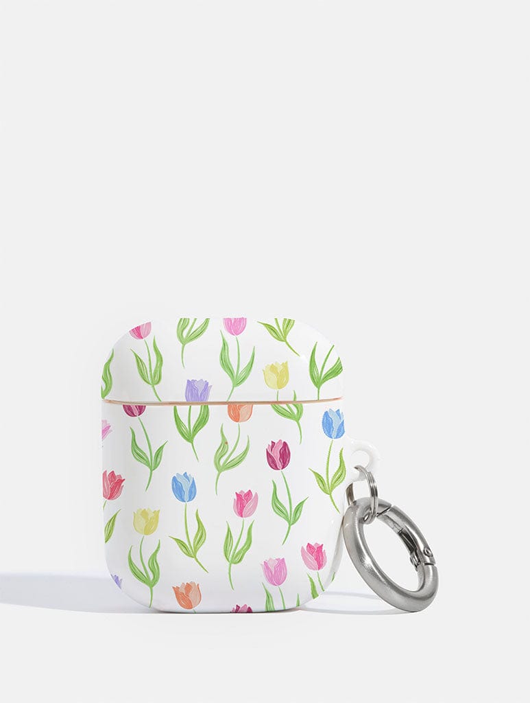 Multicolour Tulips AirPods Case - Image 1