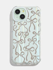 Neutral Bows Shock iPhone Case