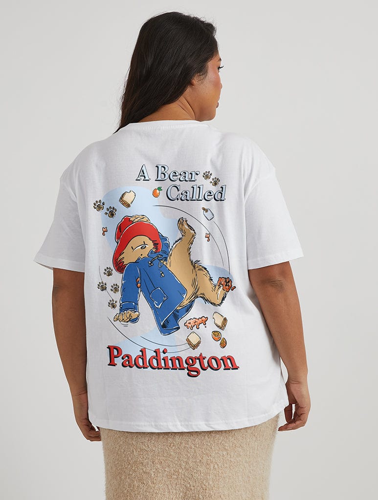 Paddington Bear Marmalade T-Shirt in Ecru - Image 1