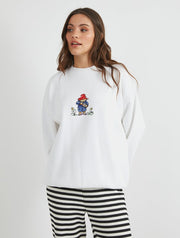 Paddington Poster Sweatshirt in Ecru