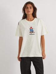 Paddington x Skinnydip Christmas In London T-Shirt In White