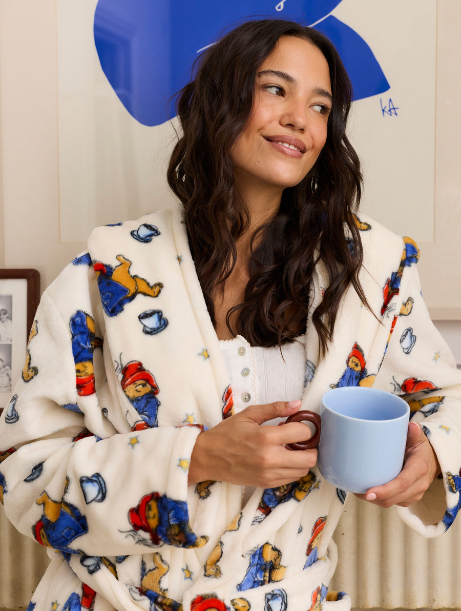 Paddington x Skinnydip Ecru Dressing Gown - Image 1