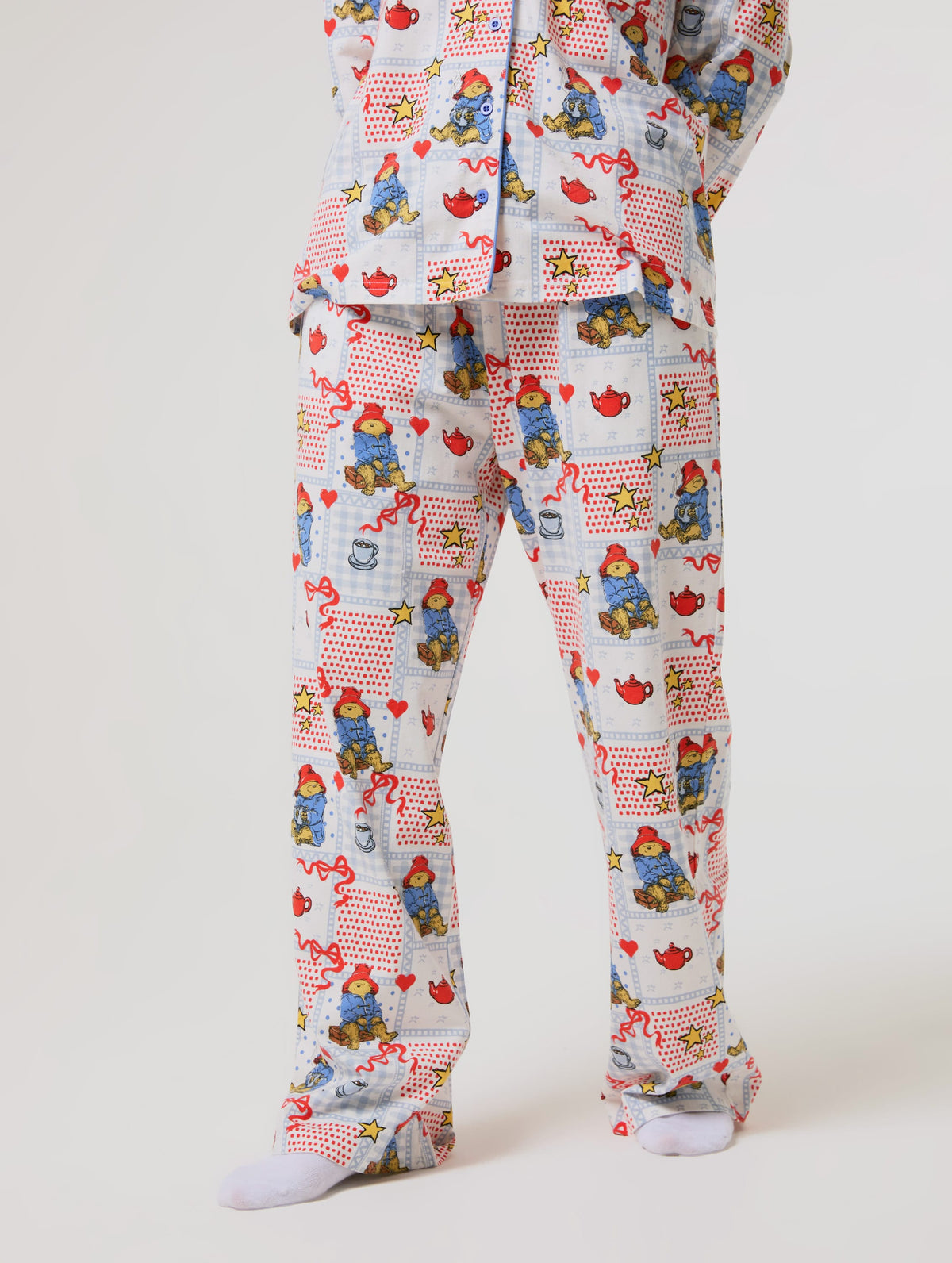 Paddington x Skinnydip Patchwork Pyjama Set with Scrunchie - Image 8