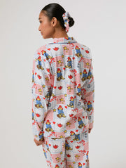 Paddington x Skinnydip Patchwork Pyjama Set with Scrunchie