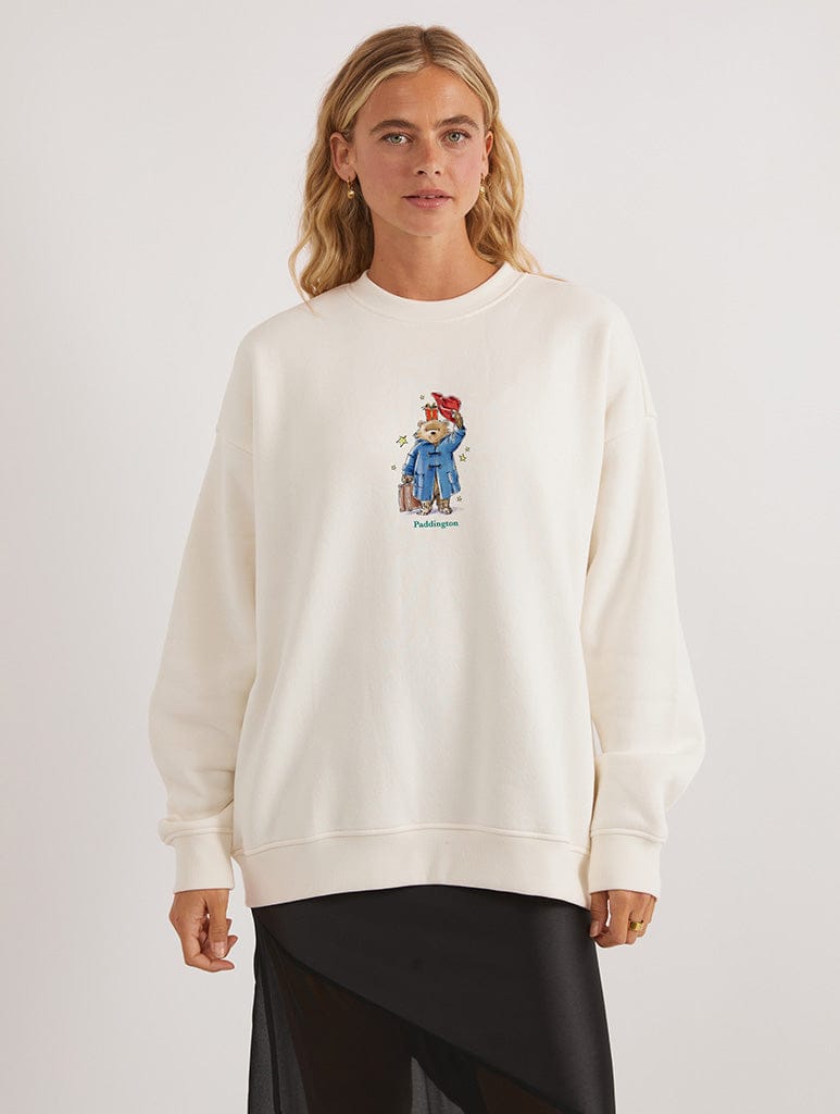 Paddington x Skinnydip Perfect Christmas Sweatshirt In White - Image 2