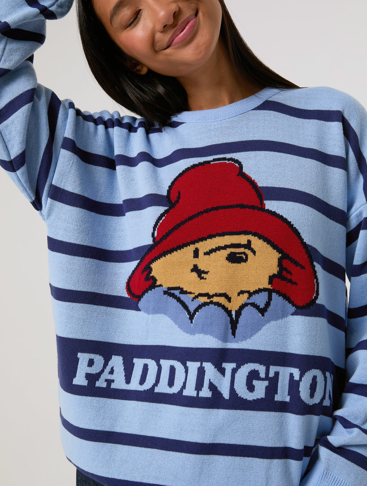 Paddington x Skinnydip Stripe Knitted Jumper - Image 8