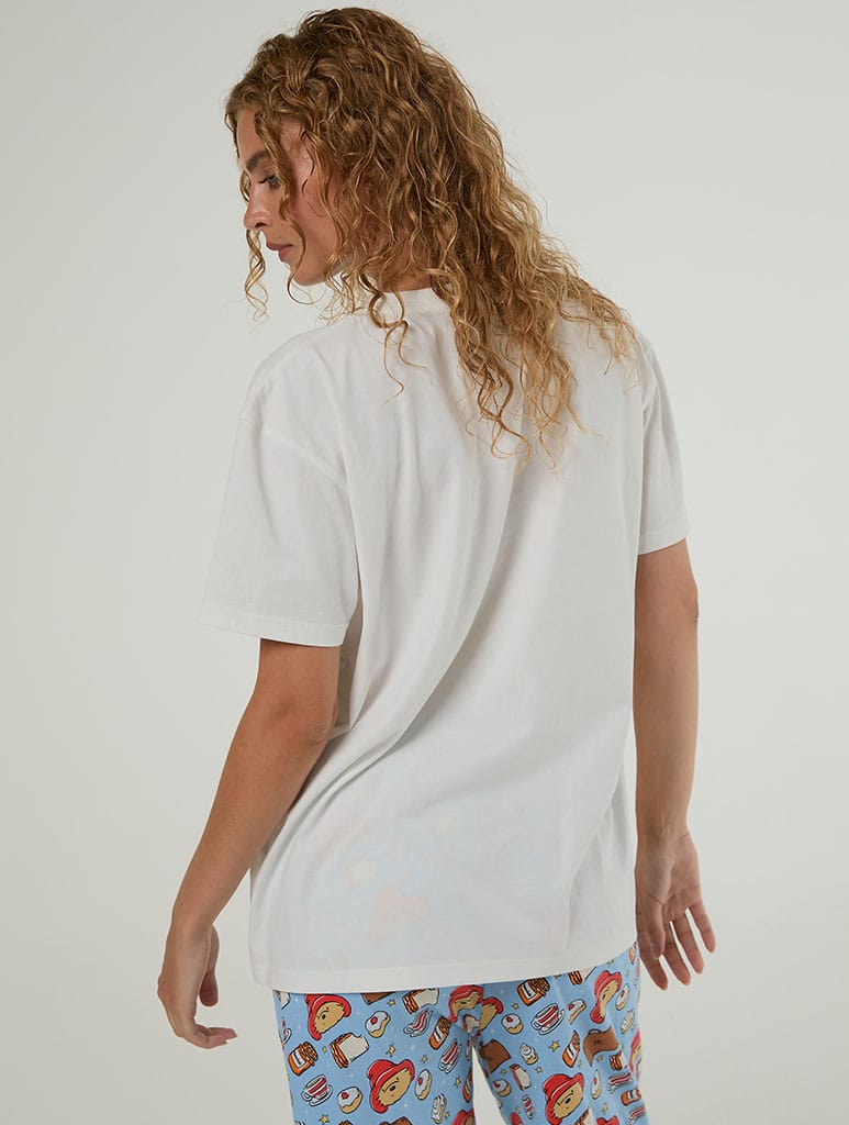 Paddington x Skinnydip T-Shirt and Trouser Pyjama Set with Eye Mask - Image 7