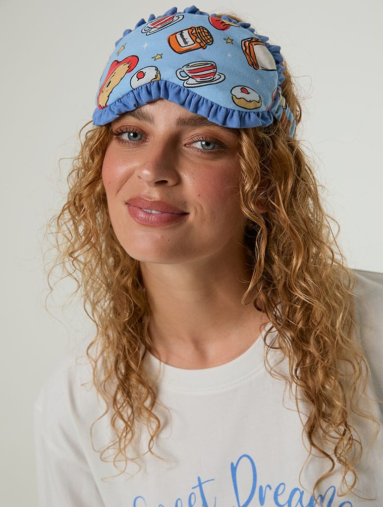 Paddington x Skinnydip T-Shirt and Trouser Pyjama Set with Eye Mask - Image 5