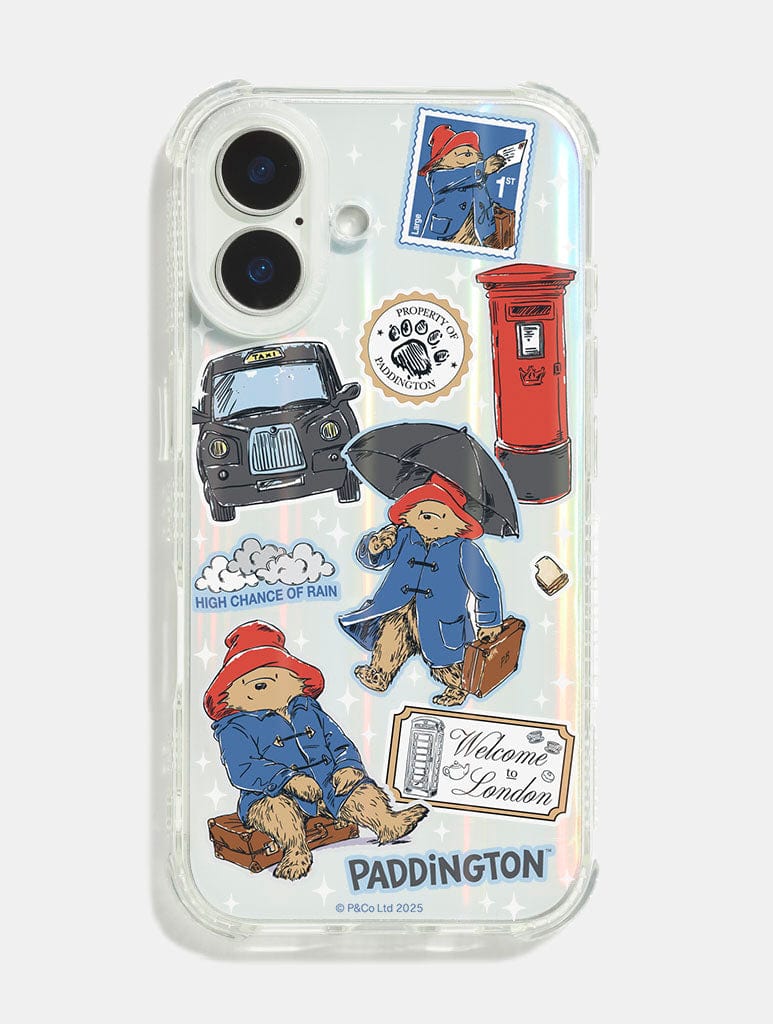 Paddington x Skinnydip Travel Sticker Shock iPhone Case - Image 1