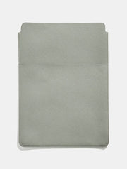 Painted Gingham Brown Tablet Sleeve