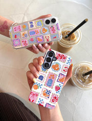 Patchwork Picnic Shock iPhone Case