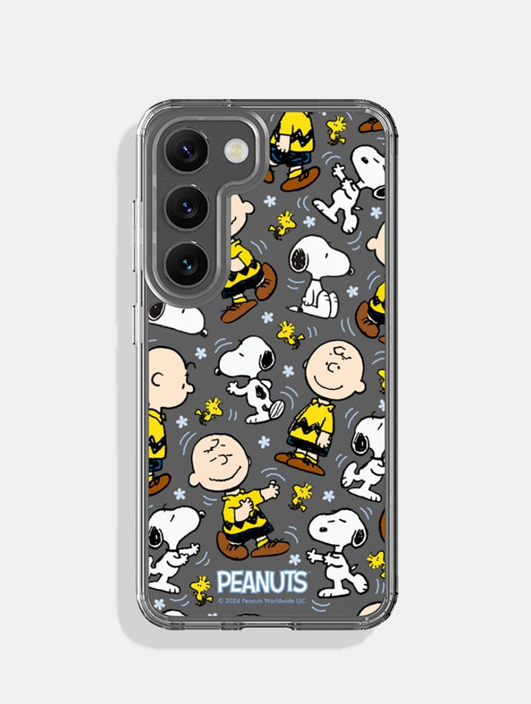 Peanuts x Skinnydip Charlie Brown & Snoopy Repeat Android Case - Image 1