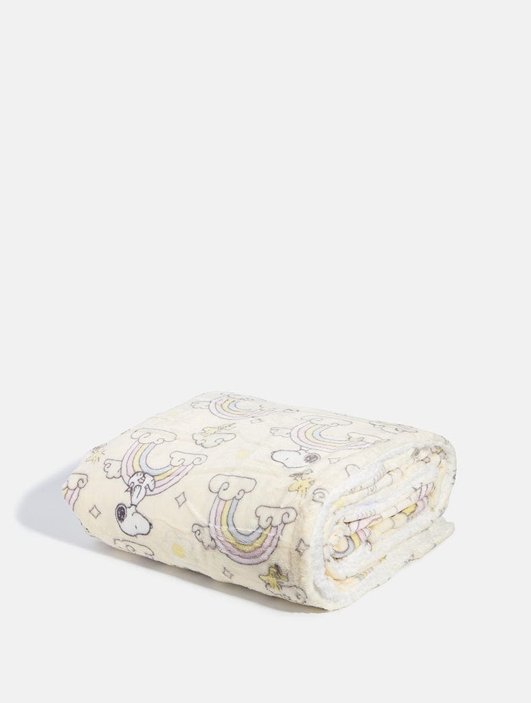 Peanuts x Skinnydip Snoopy and Woodstock Blanket - Image 1