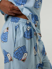 Peanuts x Skinnydip Snoopy Coat Pyjama Set with Scrunchie