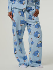 Peanuts x Skinnydip Snoopy Coat Pyjama Set with Scrunchie
