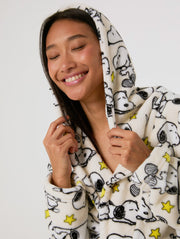 Peanuts x Skinnydip Snoopy Fleece Dressing Gown