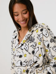 Peanuts x Skinnydip Snoopy Fleece Dressing Gown