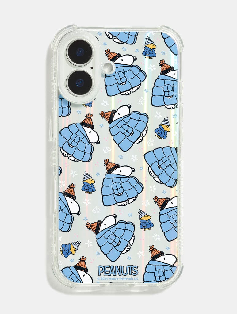 Peanuts x Skinnydip Snoopy Puffer Jacket Shock iPhone Case - Image 1