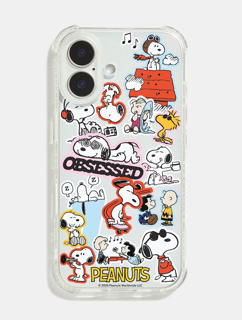 Peanuts x Skinnydip Snoopy Sticker Shock iPhone Case - Image 1