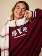 Peanuts x Skinnydip Sweater Weather Sweatshirt