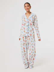 Peter Rabbit x Skinnydip Stripe Pyjama Set with Scrunchie