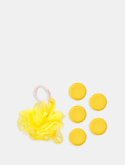 Supermarket Pineapple Shower Steamer & Loofah Tin