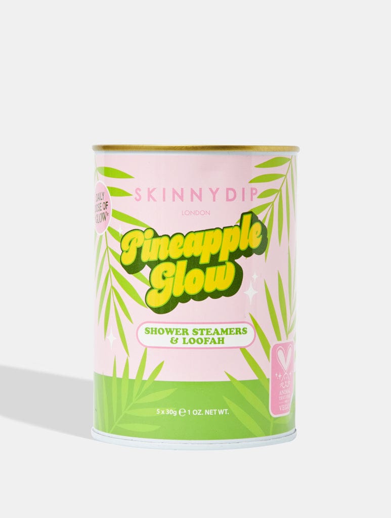 Supermarket Pineapple Shower Steamer & Loofah Tin - Image 1