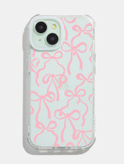 Pink Bows Shock iPhone Case