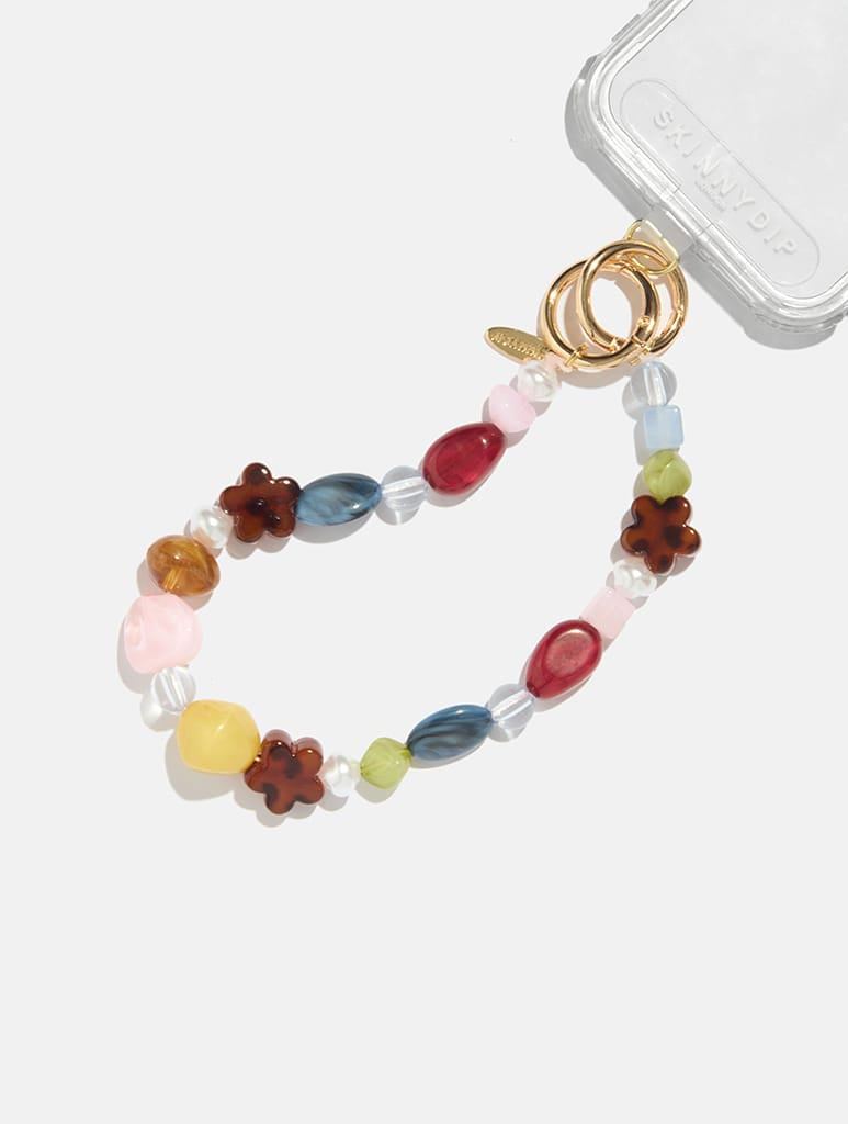 Rainbow Stones Beaded Strap