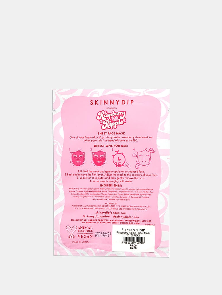 Raspberry Ripple Sheet Mask